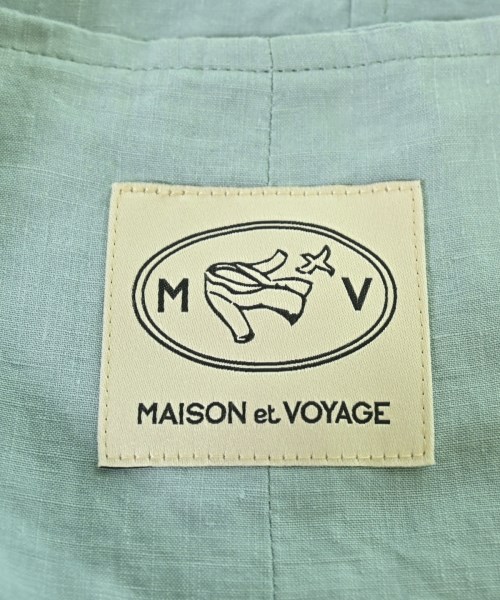 MAISON et VOYAGE（メゾンエヴォヤージュ）カジュアルシャツ 青 サイズ:L メンズ/2200611177049