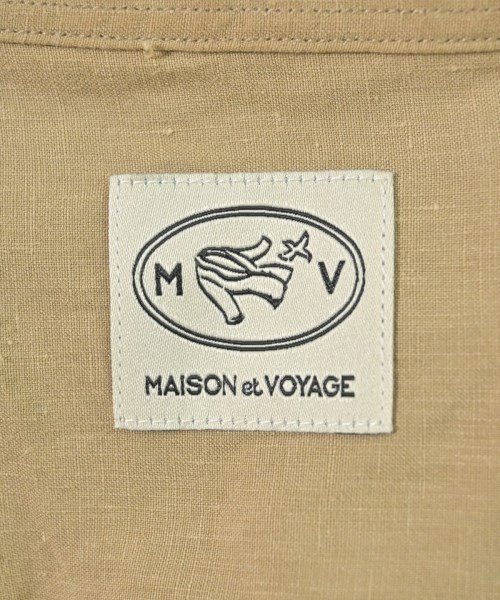 MAISON et VOYAGE（メゾンエヴォヤージュ）カジュアルシャツ ベージュ サイズ:L メンズ/2200615127019