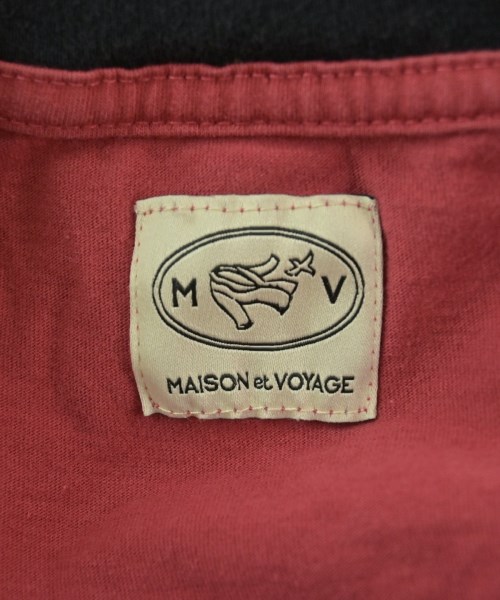 MAISON et VOYAGE（メゾンエヴォヤージュ）Tシャツ・カットソー 赤 サイズ:M メンズ/2200678540039