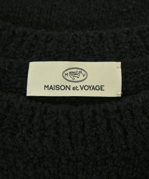 MAISON et VOYAGE（メゾンエヴォヤージュ）ニット・セーター 黒 サイズ:M メンズ/2200695374020