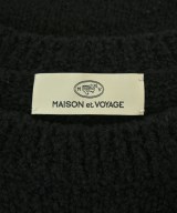 MAISON et VOYAGE（メゾンエヴォヤージュ）ニット・セーター 黒 サイズ:M メンズ/2200695374020