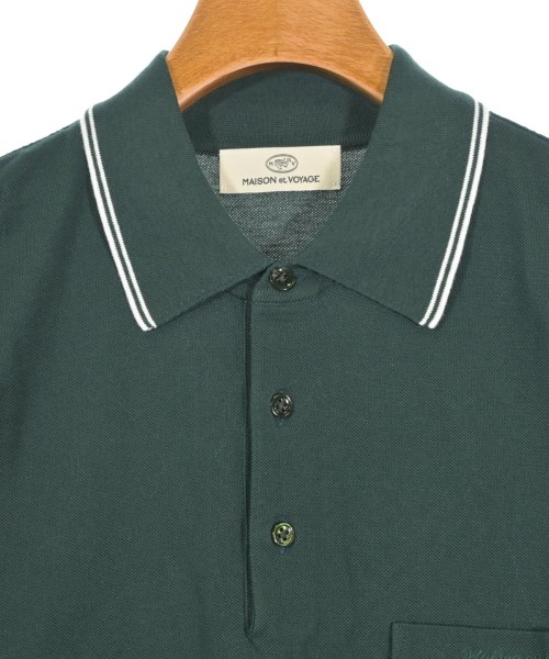 MAISON et VOYAGE（メゾンエヴォヤージュ）ポロシャツ 緑 サイズ:L メンズ/2200646333298