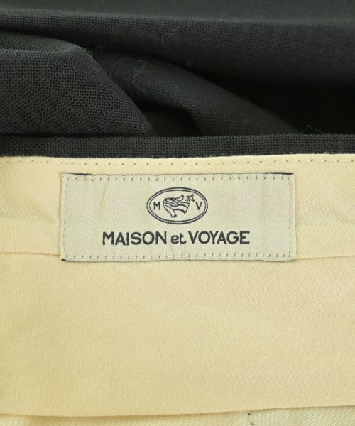 MAISON et VOYAGE（メゾンエヴォヤージュ）スラックス 黒 サイズ:44(S位) メンズ/2200710494047
