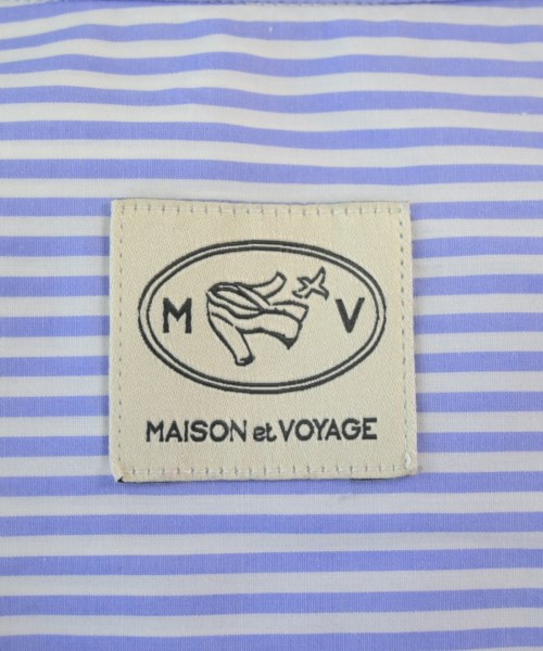 MAISON et VOYAGE（メゾンエヴォヤージュ）カジュアルシャツ 青 サイズ:M メンズ/2200714478104