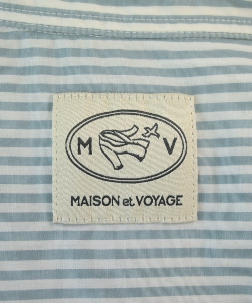 MAISON et VOYAGE（メゾンエヴォヤージュ）カジュアルシャツ 青 サイズ:M メンズ/2200714478111