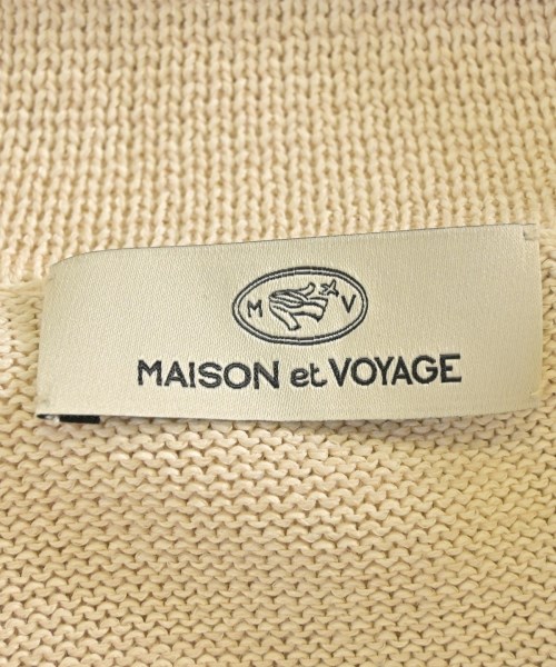 MAISON et VOYAGE（メゾンエヴォヤージュ）ニット・セーター ベージュ サイズ:M メンズ/2200718188016