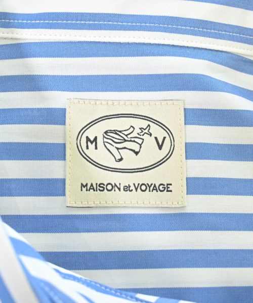 MAISON et VOYAGE（メゾンエヴォヤージュ）カジュアルシャツ 青 サイズ:XL メンズ/2200703186041