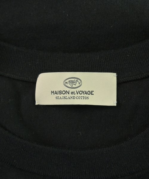 MAISON et VOYAGE（メゾンエヴォヤージュ）ニット・セーター 黒 サイズ:L メンズ/2200704021020
