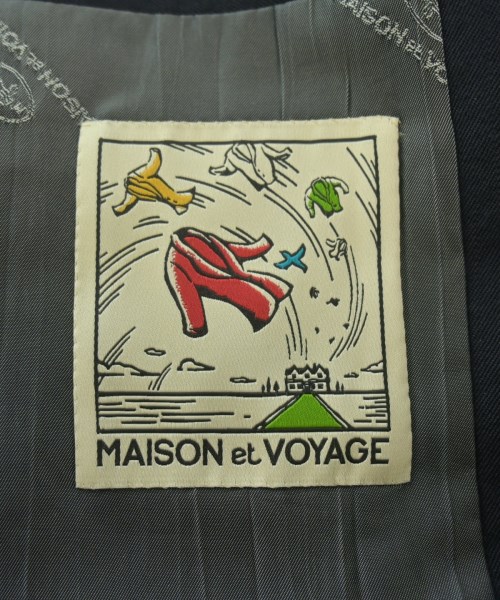 MAISON et VOYAGE（メゾンエヴォヤージュ）カジュアルジャケット 紺 サイズ:M メンズ/2200663805051