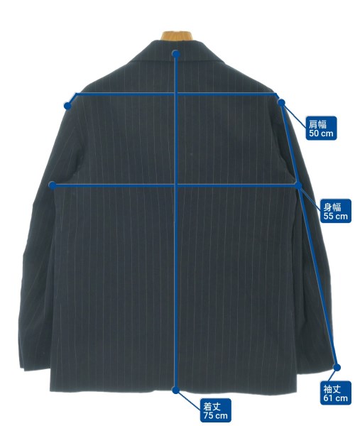 MAISON et VOYAGE（メゾンエヴォヤージュ）カジュアルジャケット 紺 サイズ:M メンズ/2200663805051