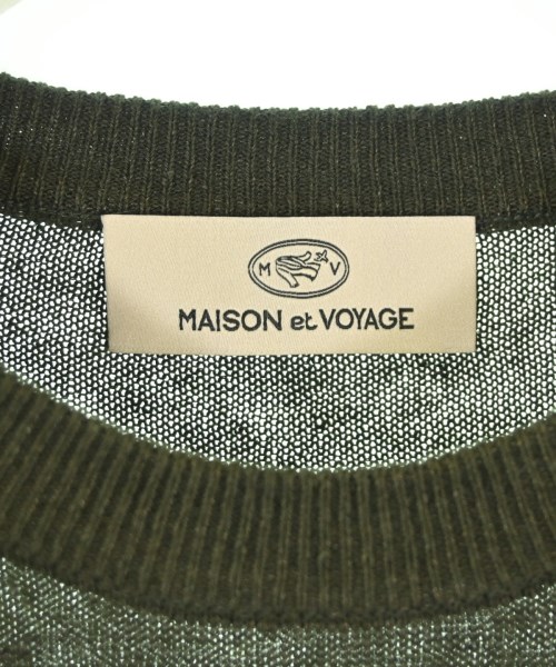 MAISON et VOYAGE（メゾンエヴォヤージュ）ニット・セーター 緑 サイズ:S メンズ/2200667211094
