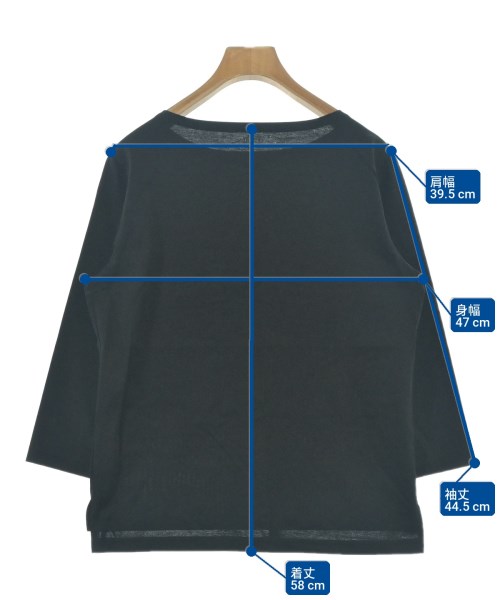 MORISHITA（モリシタ）Tシャツ・カットソー 黒 サイズ:40(M位) レディース/2200711364363