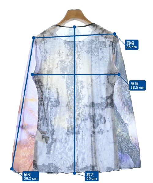 mukasa（ムカサ）ブラウス グレー サイズ:2(M位) レディース/2200648869023