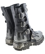 NEW ROCK（ニューロック）ブーツ 黒 サイズ:EU44(29cm位) メンズ/2200697196224