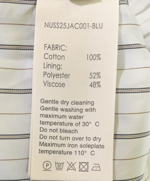 NULLUS（ヌールス）デニムジャケット 青 サイズ:2(M位) メンズ/2200625929047