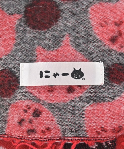 NYA（ニャー）ストール 赤 サイズ:- レディース/2200613949033