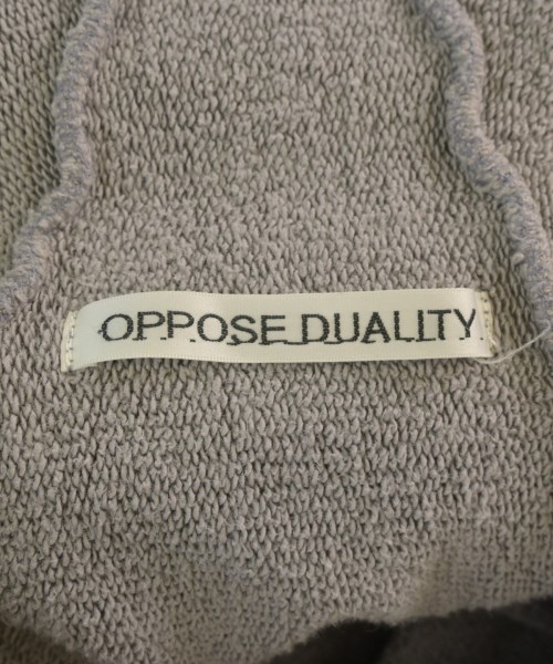 OPPOSE DUALITY（オポーズデュアリティ）パーカー グレー サイズ:48(L位) メンズ/2200678304013