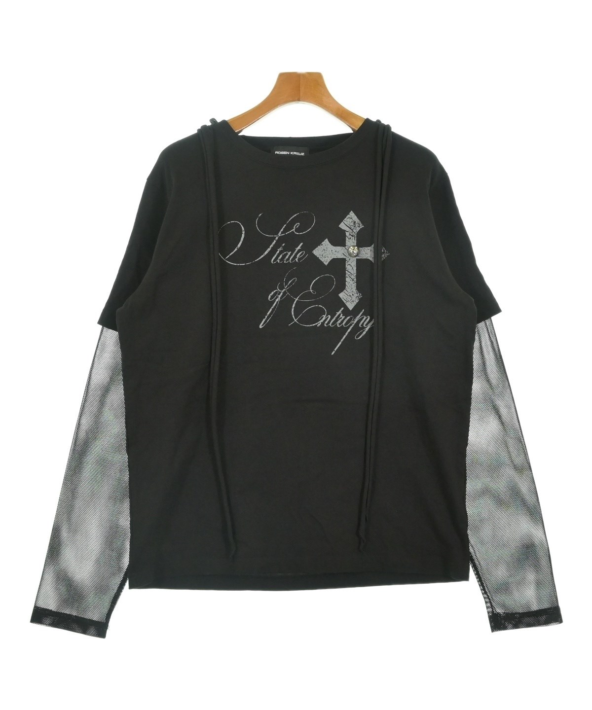 ROSEN KREUZ（ローゼンクロイツ）Tシャツ・カットソー 黒 サイズ:1(S位