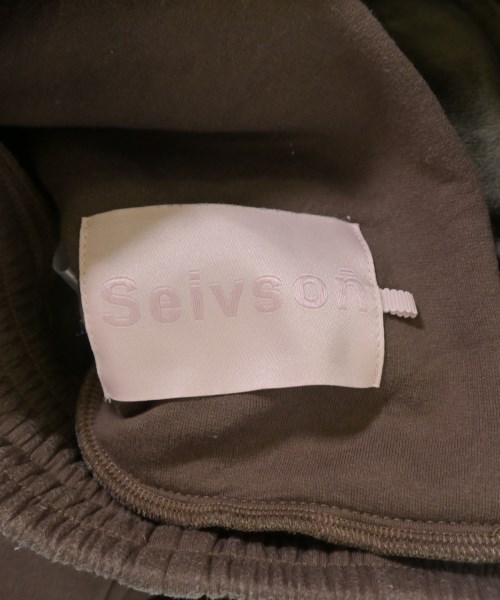 Seivson（セイヴソン）スウェットパンツ 茶 サイズ:S レディース/2200710402028