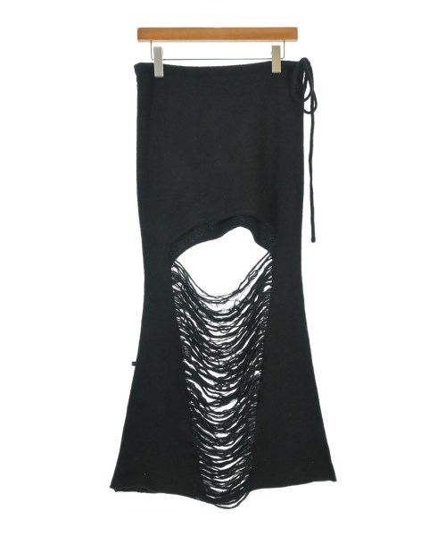 Seivson(セイヴソン)ロング・マキシ丈スカート 黒 サイズ:F/2200669688016