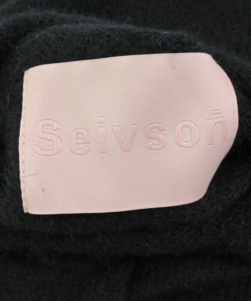 Seivson（セイヴソン）ニット・セーター 黒 サイズ:S レディース/2200669688023