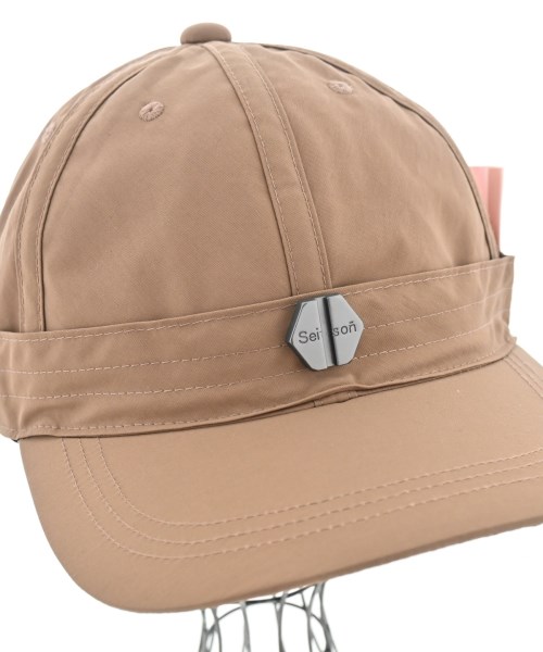 Seivson（セイヴソン）キャップ 茶 サイズ:- レディース/2200669688047