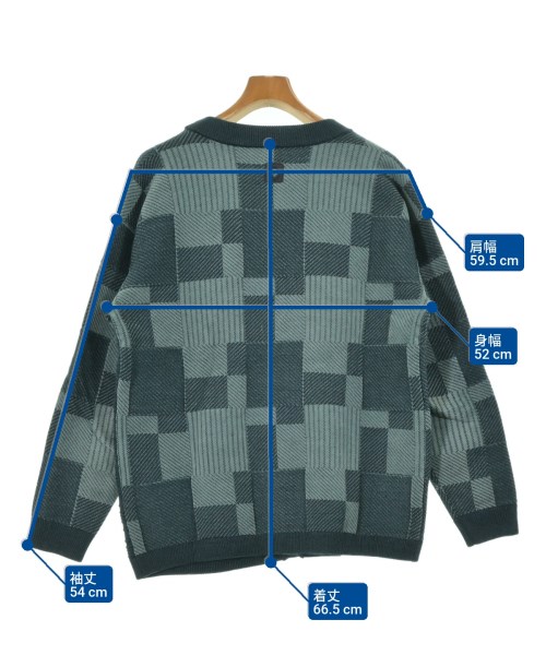 STAFFONLY（スタッフオンリー）カーディガン 緑 サイズ:1(S位) メンズ/2200648402039