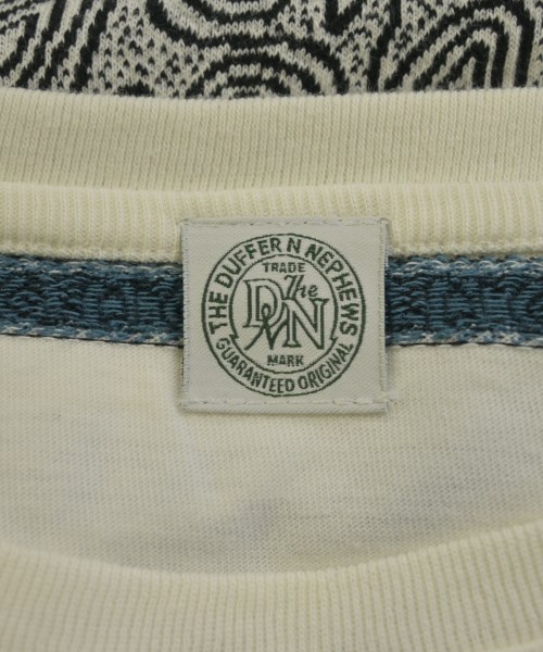 The DUFFER N NEPHEWS（ザダファーアンドネフューズ）Tシャツ・カットソー 白 サイズ:M メンズ/2200605926851