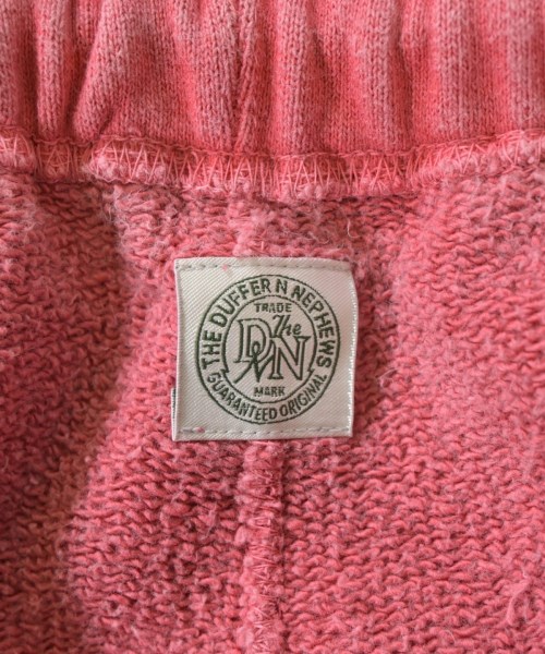 The DUFFER N NEPHEWS（ザダファーアンドネフューズ）スウェットパンツ 赤 サイズ:L メンズ/2200658709036