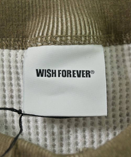 WISH FOR EVER（ウィッシュフォーエバー）Tシャツ・カットソー 茶 サイズ:S レディース/2200704211063