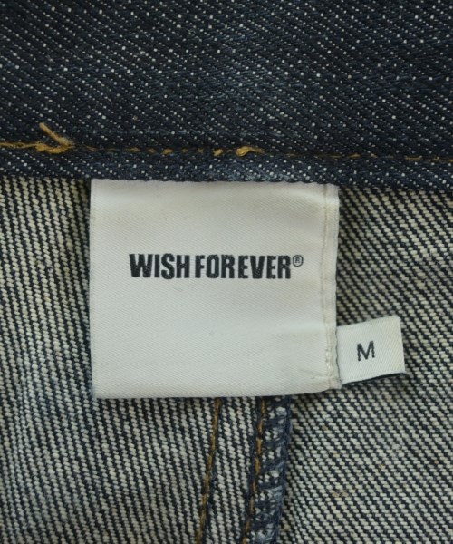 WISH FOR EVER（ウィッシュフォーエバー）デニムパンツ 紺 サイズ:M メンズ/2200726455063