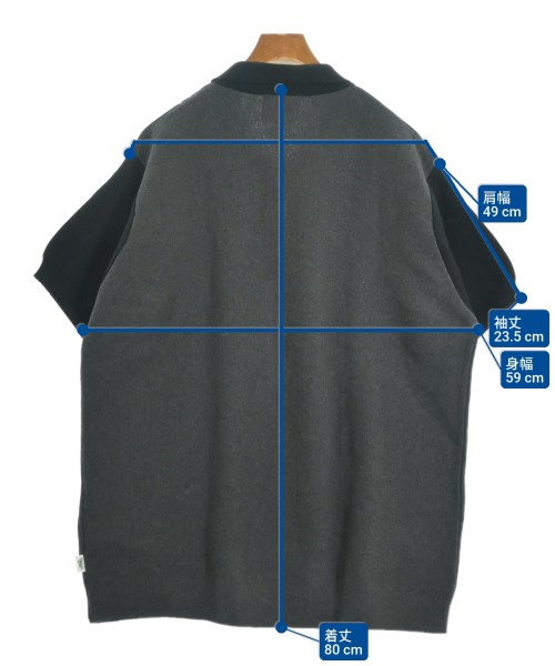 Younger song（ヤンガーソング）ニット・セーター グレー サイズ:L メンズ/2200621327014