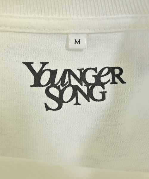 Younger song（ヤンガーソング）Tシャツ・カットソー 白 サイズ:M メンズ/2200727568021