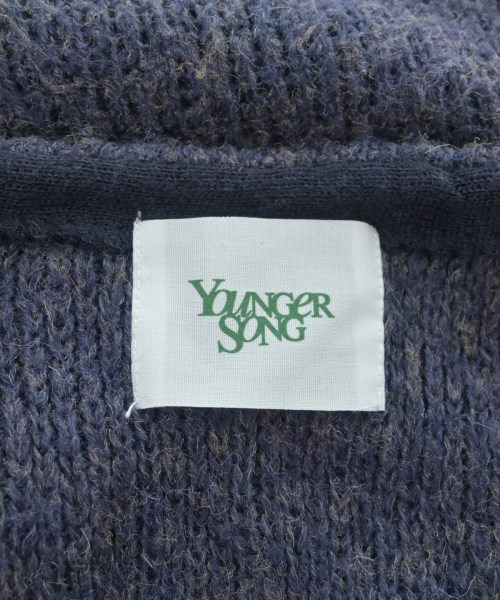 Younger song（ヤンガーソング）カーディガン 紫 サイズ:L メンズ/2200689825033