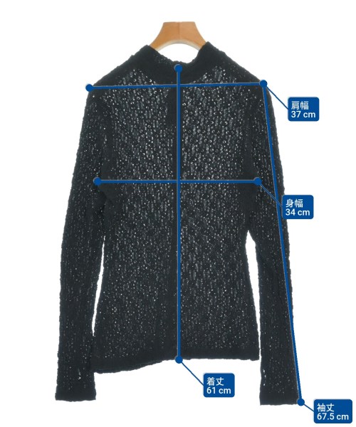 MINJUKIM（ミンジュキム）Tシャツ・カットソー 黒 サイズ:36(XS位) レディース/2200655545088