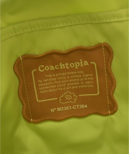 Coachtopia（コーチトピア）バックパック・リュック 緑 サイズ:- レディース/2200707087016
