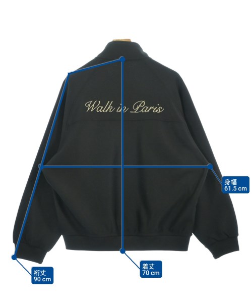 WALK IN PARIS（ウォークインパリス）ブルゾン 黒 サイズ:L メンズ/2200628213228