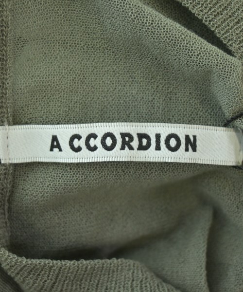 A CCORDION（アコーディオン）ニット・セーター カーキ サイズ:M レディース/2200705312028