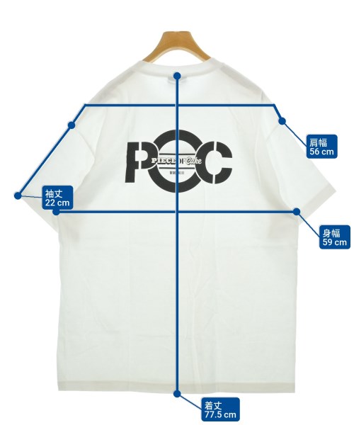 A PIECE OF CAKE（アピースオブケイク）Tシャツ・カットソー 白 サイズ:XL メンズ/2200666306067