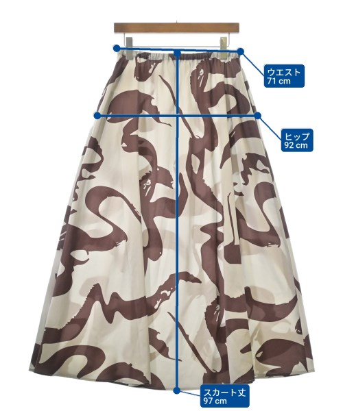 AMATERAS（アマテラス）ロング・マキシ丈スカート ベージュ サイズ:ML レディース/2200669845327