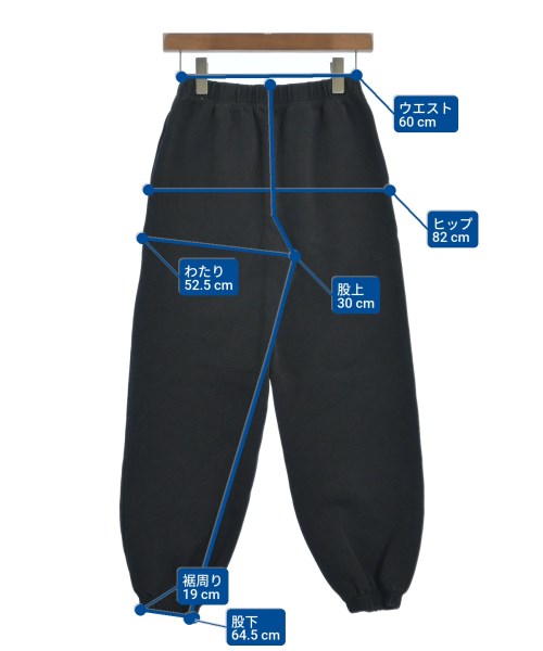 AMATERAS（アマテラス）スウェットパンツ 黒 サイズ:LONG(S位) レディース/2200648686033