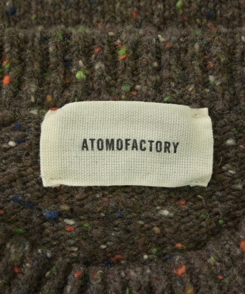 ATOMOFACTORY（アトモファクトリー）ニット・セーター 茶 サイズ:L メンズ/2200673499028