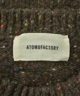 ATOMOFACTORY（アトモファクトリー）ニット・セーター 茶 サイズ:L メンズ/2200673499028