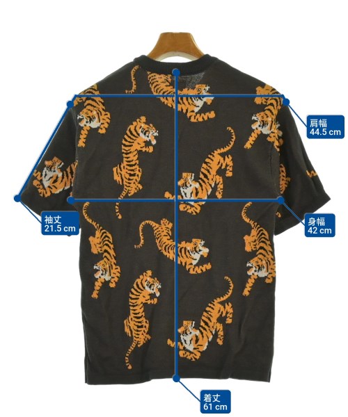 B omnivore（ビーオムニボー）Tシャツ・カットソー グレー サイズ:M メンズ/2200644033114