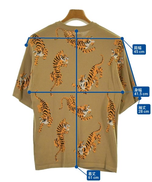 B omnivore（ビーオムニボー）Tシャツ・カットソー ベージュ サイズ:M メンズ/2200644033121