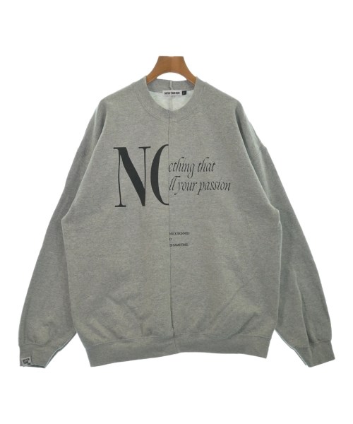 better than now(ベターザンナウ)スウェット グレー サイズ:F/2200657359034