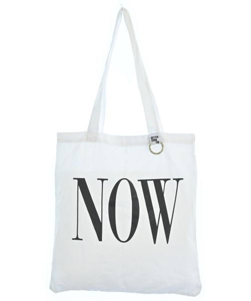 better than now(ベターザンナウ)トートバッグ 白 サイズ:-/2200657935290