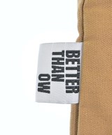 better than now（ベターザンナウ）トートバッグ 茶 サイズ:- レディース/2200657935306