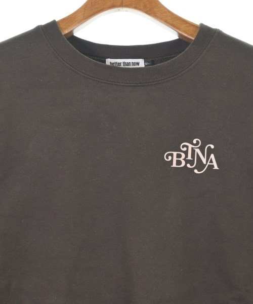 better than now（ベターザンナウ）スウェット 茶 サイズ:F レディース/2200640487034