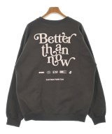 better than now（ベターザンナウ）スウェット 茶 サイズ:F レディース/2200640487034